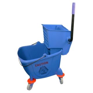 Kentucky Bucket & Wringer with Castors - Blue 900008