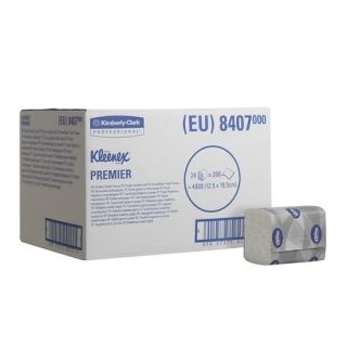 8407 Kleenex Premier Toilet Tissue 200 Sheet White 2Ply (CS 24