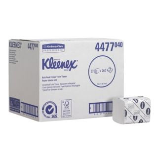 4477 KLEENEX Folded Toilet Tissue Case of 27